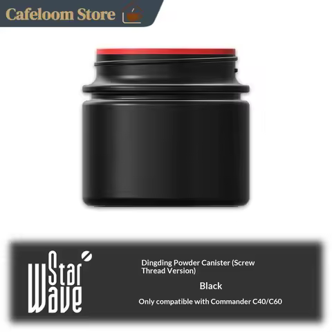 Starwave Coffee Grinder Threaded Powder Tank Accessories Comandante C40 C60 Grinder Powder Tank Inte
