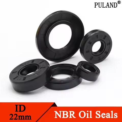 ID 22mm NBR Nitrile Rubber Shaft Oil Seal TC-22*32/35/38/40/42/45/47/48/50/52*5/7/8/10 Nitrile Doubl