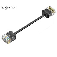 24 Pack Slim RJ45 UTP Cat6/Cat6a Network Cord 10Gbps Patch Cable for  Patch Panel to Switch Flexible