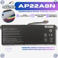 AP22A8N Laptop Battery For Acer Swift Go SFG16-71 SFG14-41 SFA14-71 TMP414-53 TMP214-55 TMP216-51 TM