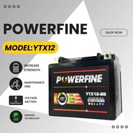 YTX12 YTX12-BS POWERFINE  ER6 OLD NEW ZXR750 ZX BLADE 650 VERSYS 650 SHIVER R6 XJ600N ZRX1200 XT600 