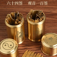 Pure Copper Lottery Drum Lottery Drum Lottery Drum Lottery Drum Lottery Drum Guanyin Spirit Drum 100