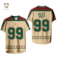 ASPRJCT Streetwear Jersey Number 99 Hockey Jersey/ Sports Jersey/ Rugby Jersey/ Vintage/ NFL/ Footba
