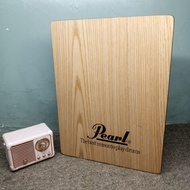 Pearl Brand Cajon Travel With Bass Port Cahon Portable Travel Drum