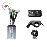 【hzhaiyaa1.sg】KT-15A Ebike Controller Kit 36V 48V 250W for Electric Bicycle Motor Conversion Kit wit