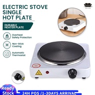 【Malaysia Ready Stock】1000W Single Hot Plate Electric Stove Mini Cooker Portable Travel Multifunctio