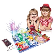 Science Kit Toy Snap Circuits Electronic Blocks STEM Physics Educational Project Mainan Projek Sains