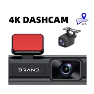 Acroder Dashcam Car 4K WiFi GPS Screen Night Vision Dual Lens 24H Loop Recording (2")