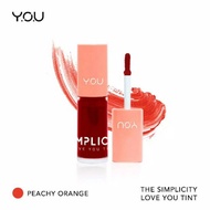 JAKARTAOFFICIALONLINESTORE_YOU Simplicity Love You Tint | Liptint Lipstick Ringan Tahan Lama Quick D