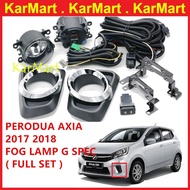 PERODUA AXIA 2017 2018 Fog Lamp G SPEC AXIA 2017' G SPEC FOG LAMP (FULL SET) Fog Light Lampu Depan B