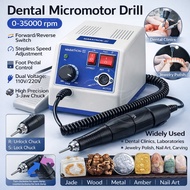 Marathon N3 Champion Dental Lab Micromotor Electric DIY Tool Oral Care Nail Drill Manicure Pedicure 