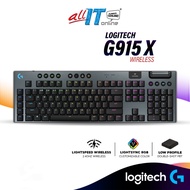 Logitech G915 X / G915 X TKL LIGHTSPEED Wireless Low-Profile Gaming Keyboard with GL Switches, LIGHT