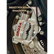 NMAX CALIPER BRACKET/AEROX PITH 82mm disk 260/267mm
