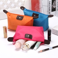 Travel Fashion Makeup Bag Solid Color Simple Dumpling Cosmetic Storage Bag Gift Storage Bag