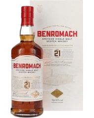 【春節優惠】 百樂門  Benromach Aged 21 Years 1st Fill Bourbon &amp; Sherry Casks Speyside Single Malt Scotch Whisky  43.0%abv 蘇格蘭 單一麥芽 威士忌