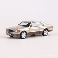 Collection Simulation Alloy Car 64 Model Ornaments Benz 500SEC: SHADOW1
