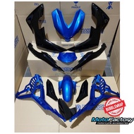 YAMAHA Y16ZR Y16 COVERSET GENUINE PARTS COVERSET KOSONG BLUE+BLACK #READY STOCK