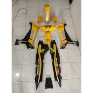 Yamaha fizr f1zr caltex yellow and black full body cover