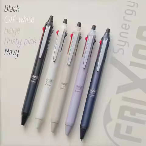 1pcs Pilot Frixion Synergy 3-color Modular Pen Multifunctional 0.4mm St Tip Erasable Gel Pen Japanes