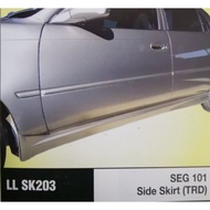 Toyota SEG 101,  TRD SK203 Side Skirt (2 pcs) Fibreglass  Without Paint