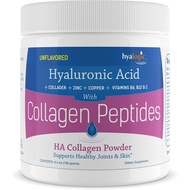 Hyalogic Hyaluronic Acid Collagen Peptides Powder – Joint, Skin, Hair, Nail & Hydration Support – wi