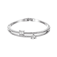Gelang wanita terbaru 2021 / Gelang Emas Gelang wanita putih / Gelang terbaru model korea / aksesori