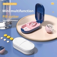 Portable pill splitter pill cutter pill box cutter pill splitter tool box
