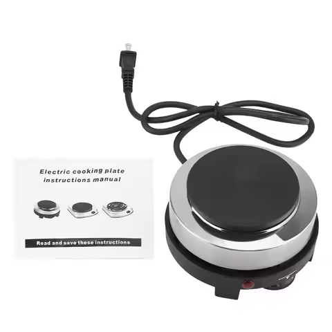 Coffee Heater Mini Stove Cooking Plate Portable 500W Electric Mini Stove Hot Plate Multifunction Hom
