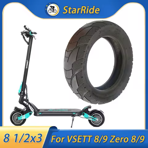 Electric Scooters Tires 8 1/2x3 8.5 Inch Pneumatic Tyres 8.5x3.0 Tire for Zero 8 Zero 9 VSETT 8 VSET