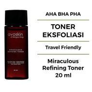 Avoskin Miraculous Refining Toner Exfoliasi Wajah / Avoskin Exfoliating Toner AHA BHA PHA / Face Toner Exfoliating Avoskin