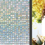 ฟิล์มติดกระจก ฟิล์มติดกระจกบ้าน pvc ยาว2เมตร กระจกฟิล์มติดกระจก หน้าต่างกระจกห้องน้ำห้องครัว ประตูบ้