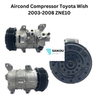 Compressor Recond Wish 2.0 2003-2008 ZNE10 Denso 7PK Hight Quality / Ready Stock