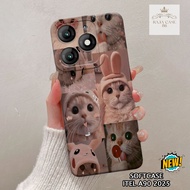 Softcase Itel A90 2025 - Rajacase - Case Itel A90 2025 - Motif Case Aesthetic - Case Itel A90 2025 -