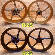 YAMAHA R25 V1V2 SP522 SPORTRIM FRONT 3.5 REAR 5.5 X 17 / F-3.0 / R-5.0 ENKEI ROSSI RIMS RIM R25 SPOR