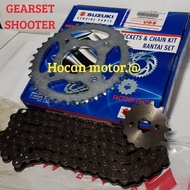 GEAR SET SPROCKET CHAIN KIT SHOOTER SHOTER ORIGINAL SGP