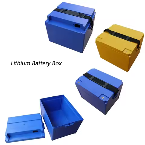 48V 60V 72V Lithium Battery Storage Boxes Case Electric Motorcycle 18650/21700/26650/32650 Li-ion Ba