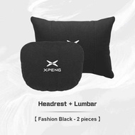 2025 For Xpeng G6 P7 G3 G3i G9 P5 X9 X2 N5 F30 H93 2020 2021 Suede Car Neck Headrest Lumbar Support 