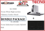 TECNO HOOD AND HOB FOR BUNDLE PACKAGE ( KA 9980 &amp; TG 283HB ) / FREE EXPRESS DELIVERY