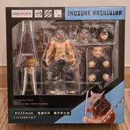 日版 全新 BUZZMOD INOSUKE HASHIBIRA ANIPLEX KIMETSU NO YAIBA 1/12 ACTION FIGURE 鬼滅之刃 嘴平伊之助 豬突猛進 豬頭