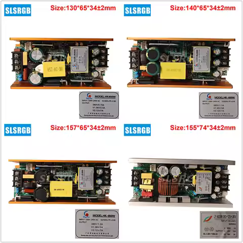 SLS JY 600W 550w HK 600W POWER SUPPLY mainboard ballast OUTPUT 380V DC12V 24V 28V 36V FOR MOVING hea