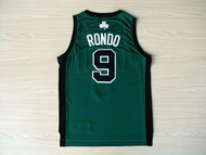 Celtics No. 5 Garnett Jersey No. 9 Rondo No. 34 Pierce Ray Allen Bird Embroider Basketball Wear