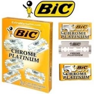 Combo of 10 boxes x 5 razor blades, first class BIC razor blades