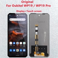 Original For Oukitel WP19 LCD Screen Touch Digitizer Glass Panel Sensor For Oukitel WP19 Pro Display