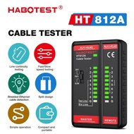 (Warranty 1 Year) HABOTEST HT812A LAN Cable Tester 8P/6P/4P/2P Network Line Tracker Cable Testing To