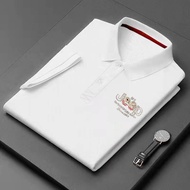Summer Men's 2023 New Polo Shirt Short Sleeve T-shirt Men's Premium Casual Business T-shirt Top
