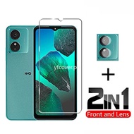 HMD Aura 2 Tempered Glass For HMD Crest 5G Pulse+ Pro Plus Aura XR21 2 in 1 Tempered Glass with Came
