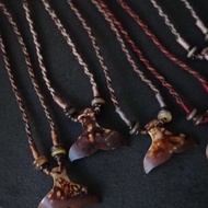 龜甲寶螺鯨魚尾項鍊—秋冬美拉德特別版