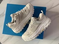 HOKA ONE ONE TOR ULTRA LOW GTX 米白 防水 健行鞋 登山鞋 男女鞋 黃金大底