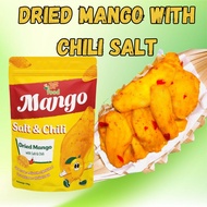 3F Food Dried Mango with Chili Salt – Spicy and Chewy Snack, Multiple Sizes