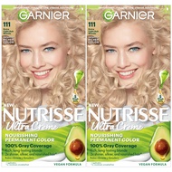 Garnier Hair Color Nutrisse Nourishing Creme, 111 Extra-Light Ash Blonde (White Chocolate) Permanent